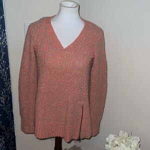 Anthropologie | Moth Knit V-Neck Sweater Oversized Wool Alpaca Blends sz S Small